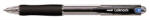 uni Golyóstoll, 0, 3 mm, nyomógombos, UNI "SN-100 Laknock", fekete (COTU10011)