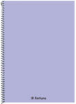 Fortuna Spirálfüzet kockás FORTUNA Monocolor A/4 70 lapos pasztell lila (01_08678)
