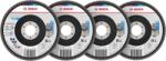Bosch X451 Lamellás tárcsakészlet, 125x22, 23 mm, G40; 60; 80; 120, T29 2608626160 (2608626160)
