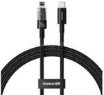 Baseus iPhone 14 Plus / 14 Pro Max / 14 Pro GEM adatkábel USB - lightning, 100cm, FEKETE (P10373001111-00) (P10373001111-00)