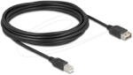 Delock USB 2.0 kábel USB Type-B apa - EASY USB Type-A anya 5 m (81533) - flylite