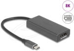 Delock USB Type-C adapter - HDMI / DisplayPort Kombo Port 8K (64316) - flylite