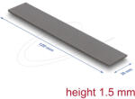 Delock Hővezető párna 120 x 20 x 1, 5 mm M. 2 modulokhoz 3, 0 W/mK (18476) - flylite