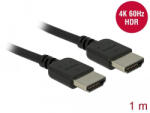 Delock Prémium HDMI kábel 4K 60 Hz 1 m (85215) (85215) - flylite