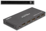 Delock HDMI kapcsoló 4 x HDMI bemenet - 1 x HDMI kimenet 8K 60 Hz (18604) - flylite