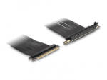 Delock PCI Expressz riser kártya x16 apa - x16 szlot 90 -os szögben kábellel 30 cm hosszú (88027) - flylite