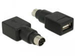 Delock Adapter PS/2 apa > USB A-típusú anya (65898) - flylite