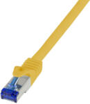 LogiLink Patch kábel Ultraflex, Cat. 6A, S/FTP, sárga, 20 m (C6A117S)