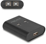 Delock USB 2.0 kapcsoló 2 PC - 1 eszköz (11503) (11503)