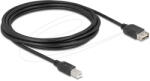 Delock USB 2.0 kábel USB Type-B apa - EASY USB Type-A anya 3 m (81532) - flylite