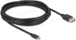 Delock USB 2.0 kábel EASY USB Type Micro apa - EASY USB Type-A anya 5 m (81521) - flylite