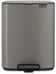 Brabantia Bo, pedálos, 12 l szürke