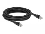 Delock Hálózati kábel RJ45 Cat. 6A F/UTP belső fém köpeny 3 m (80115)