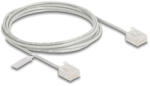 Delock RJ45 hálózati kábel Cat. 6 UTP ultravékony 2 m szürke rövid csatlakoztatókkal (80759) (80759)
