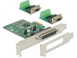 Delock PCI Express Card > 2 x Serial RS-422/485 ESD védett opcionális túlfeszültség-védelem (65841)