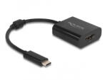 Delock USB Type-C adapter HDMI (DP Alt Mode) 8K-hez HDR funkcióval fekete (64175)