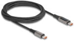 Delock USB-C kábel tápmérővel PD 3.0 100 W 2 m (86809) (86809)