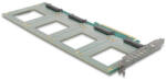 Delock PCI Express 4.0 x16 kártya - 4 x belső U. 2 NVMe SFF-8639 (90169) (90169) - flylite