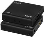 LogiLink HDMI bővítő/elosztó készlet LAN-on keresztül, 70 m, 1x2 port, 4K/60 Hz, HDR, IR, POC (HD0030) - flylite