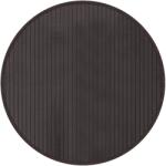 vidaXL kerek sötétbarna bambusz szőnyeg 60 cm 0.45 kg (376977)