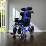 MOBIAK AZURA alumínium speciális gyermek kerekesszék 36 cm beülő szélességgel