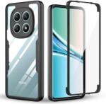 Techsuit Xiaomi Redmi Note 15 4G Fekete Techsuit - ColorVerse 360 Series + Üvegfólia tok