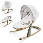 KinderKraft pihenő és hintaszék ELSU fehér - babamarket