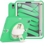  iPad Mini 6 8.3"-hoz való tok, 3 rétegű, forgó állvánnyal, zöld (NC001056)