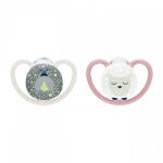 Nuk Baba cumi NUK Perfect Match Air Night FIREFLY/SHEEP 6-18m 2db