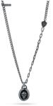 Police Vertex Fekete Nemesacél Koponya Medálos Férfi Nyaklánc (PEAGN2212112)