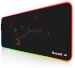 Huzaro Gamer Egérpad, RGB LED, 80 X 30 Cm, 4 Mm