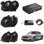 Audison Boxe auto Pachet sistem audio Plug&Play Audison dedicat BMW K4E X4M + Amplificator AF C8.14bit + Conectica dedicata (SKU-4597147548-8006-55) - vexio
