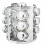 Kinghoff 12 Darabos Fűszertartó - Forgatható KH-4005