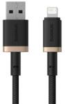 Baseus IPAD BASEUS DURA cablu de date USB - lightning, 100cm, GOLD/BLACK (P10377801U01-00)