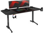 Greman Gamer Asztal 160 Cm X 75 Cm Fekete