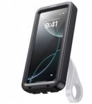 Baseus RAINSHIELD kerékpáros telefontartó kormányra rögzíthető, 6.9" méret, FEKETE C0013D01 (C0013D01)