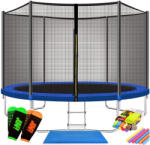  Caruzzo trambulin, létrával és külső védőhálóval, 305 cm, 150 kg