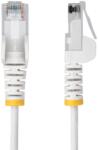 StarTech Patch Cord StarTech N6PAT25CMWHS, CAT6, UTP, 0.25 m, White (N6PAT25CMWHS) - flax