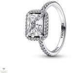 Pandora Csillogó Szögletes Glória gyűrű 52-es méret - 192391C01-52