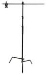 Caruba C Stand Boom karral, fekete (CCSB B1) - tripont