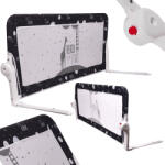 KIK Biztonsági Korlát, Leesésgátló Kisbabáknak, 150 cm, Fekete