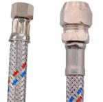  3/8-M10 flexibilis vízcső 40 cm