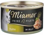 Miamor Miamor Feine Filets zselében - nedves macskaeledel csirkével 100 g konzerv
