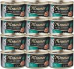 Miamor Miamor Feine Filets zselében - nedves macskaeledel tonhallal és rizzsel 12x100 g-os konzerv