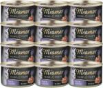 Miamor Miamor Feine Filets zselében - nedves macskaeledel tonhallal és tintahallal 12x100 g-os konzerv