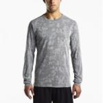 Saucony Negative-Splt Jacquard LS grey Férfipóló S