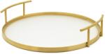 Leopold Vienna Tavă de servire ARINTO 37 cm, auriu, sticlă / oțel inoxidabil, Leopold Vienna (LV617000) Tava