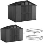 Keter Stronghold 10x11, 5 műanyag kerti ház szürke (260742, 260799)