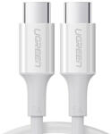 UGREEN USB-C dugasz-USB-C dugó 2.0 UGREEN US300 kábel, 2 m, fehér (60552)