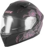 NOX Cască integrală pentru motocicletă NOX N402 Spring negru mat-roz (AIM140-2801)